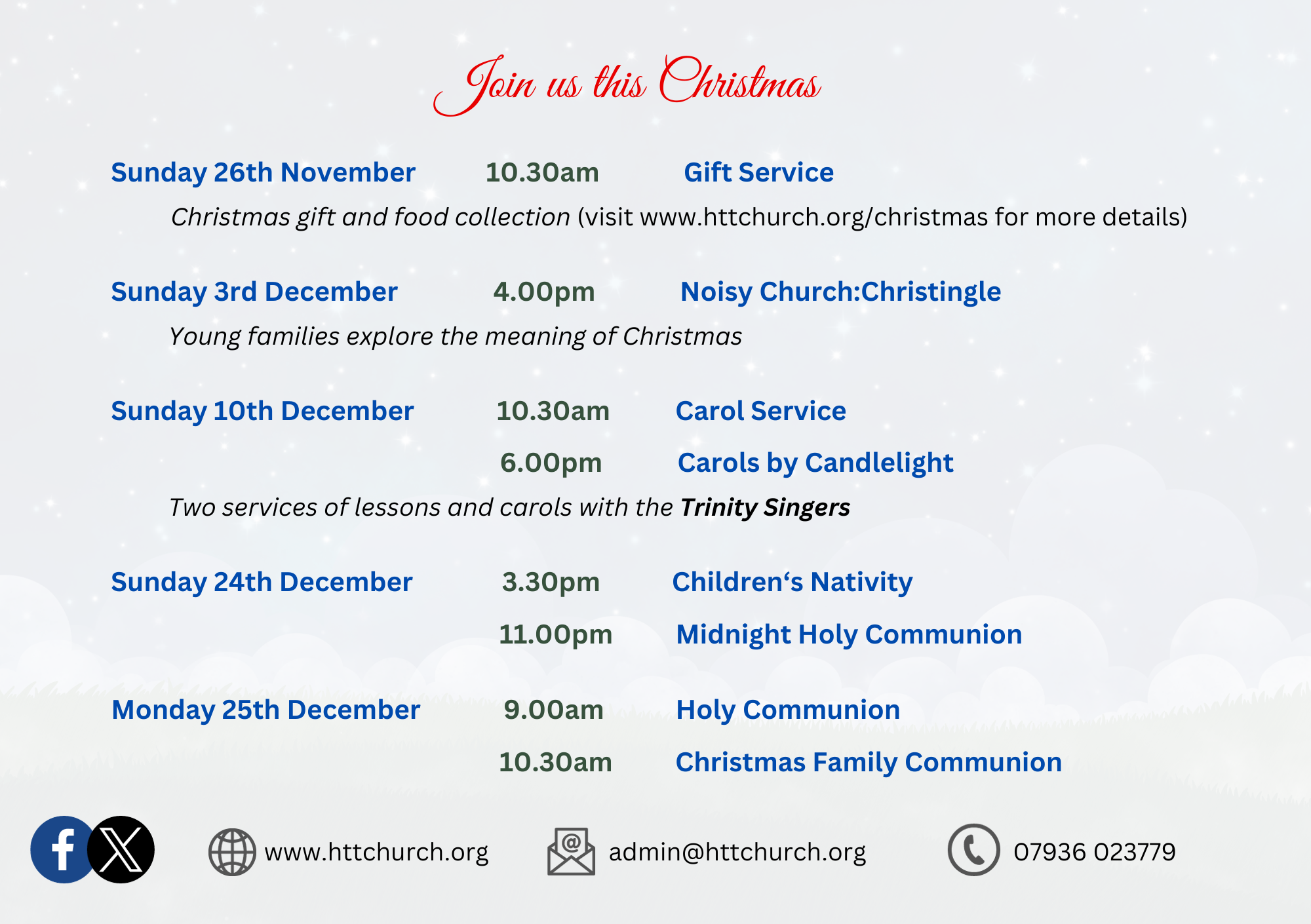 Christmas – Holy Trinity Twickenham